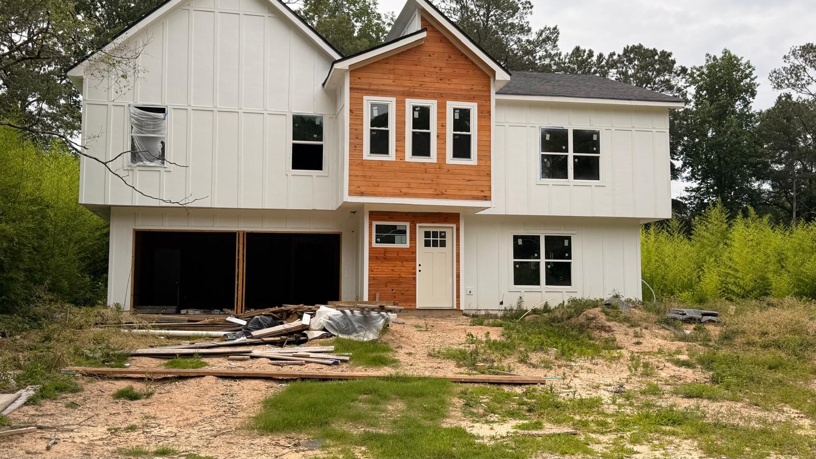 Residential construction progress