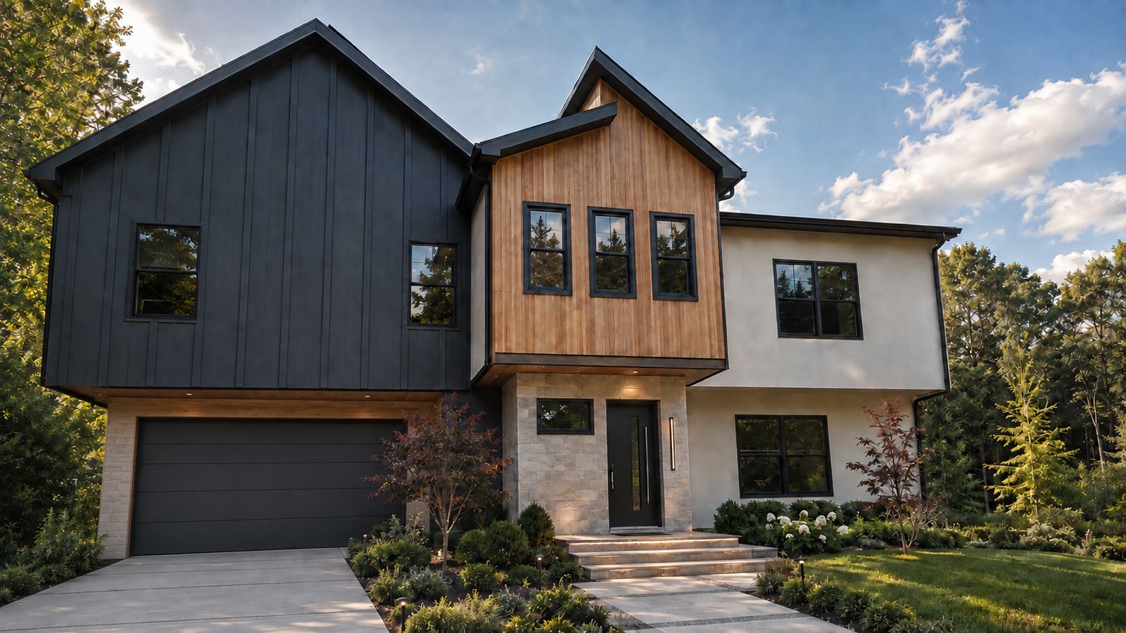 Residential construction progress